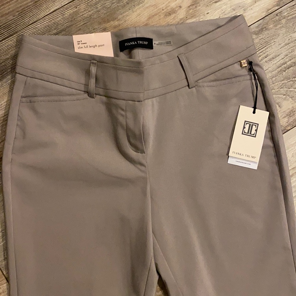 Ivanka Trump slim full length pant NWT